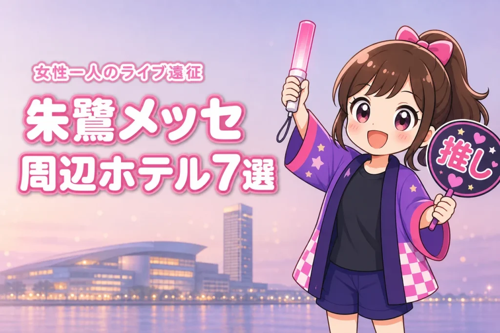 朱鷺メッセ周辺で女性一人におすすめのホテル7選！ライブ遠征でも泊まりやすい宿を紹介